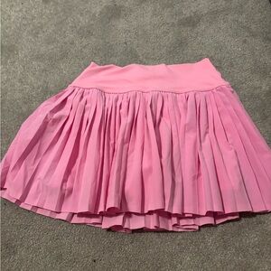 Aerie Pink Pleated Mini Skirt